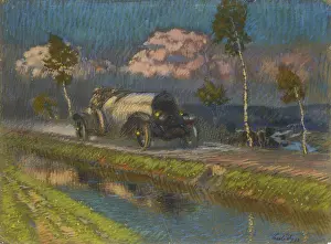 Czechia Prints: The Car, 1913