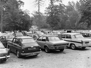Beaulieu Collection: Car Park at Beaulieu, 1970 s. Creator: Unknown