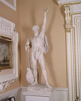 Guildhall Library Art Gallery: Caractacus. 1859. Artist: John Henry Foley