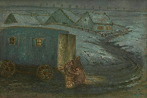 The Caravan, 1910. Creator: William Degouve de Nuncques