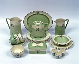 Caravan Prints: A caravan crockery set, c1934-c1939