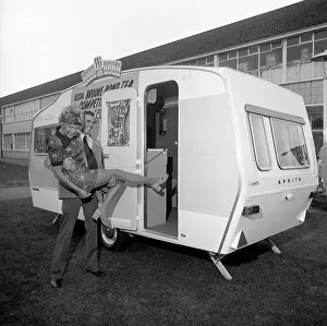 Caravan winners, Rotherham, South Yorkshire, 1972. Artist: Michael Walters