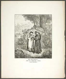 Language Prints: The Carbuncle, plate one from Zehn Blätter zu Hebels Alemannischen Gedichten