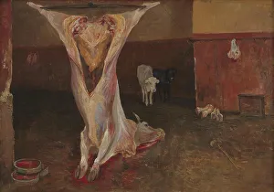 Carcase of an Ox. Rome, 1883-1884. Creator: Theodor Esbern Philipsen