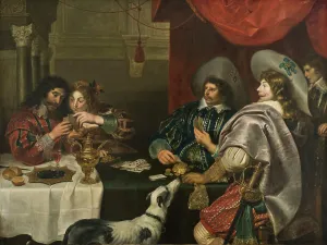 Vos Cornelis De Prints: The Card Game. Creator: Cornelis de Vos