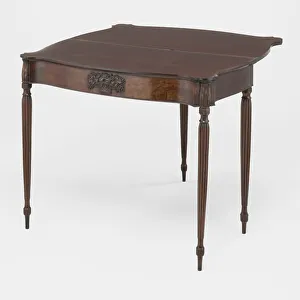 Card Table Gallery: Card Table, 1800 / 11. Creators: Samuel McIntire, William Hook