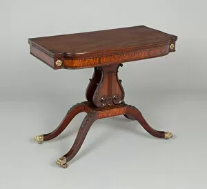 Card Table Gallery: Card Table, 1810 / 20. Creator: Unknown