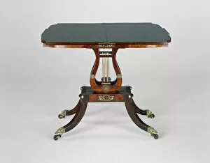 Card Table Gallery: Card Table, 1815 / 24. Creator: Unknown