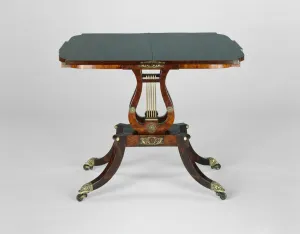 Card Table Gallery: Card Table, 1815 / 24. Creator: Unknown