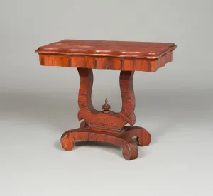 Card Table Gallery: Card Table, 1835 / 50. Creator: Unknown