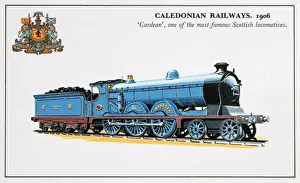 Piston Prints: Cardean, Caledonian Railways, 1906, (20th century)
