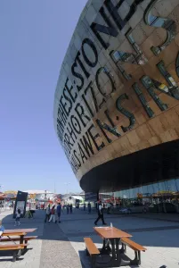Sunny Collection: Cardiff, Millennium Centre, 2009. Creator: Ethel Davies
