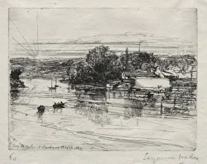 Cardigan Bridge. Creator: Francis Seymour Haden (British, 1818-1910)