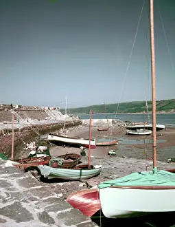 Quai Prints: Cardigan New Quay, Wales, c1960s. Creator: Arthur Charles Kirby Ware