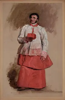 Cardinal Prints: The Cardinal, between 1850 and 1900. Creator: Unknown