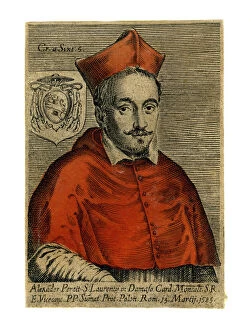 Images Dated 15th August 2006: Cardinal Alexander Perett, 1585