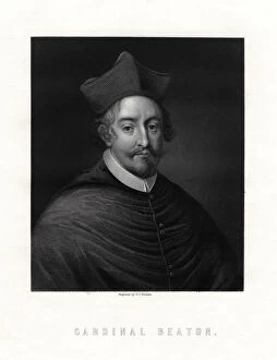 Cardinal David Beaton, (c1494-1546), Scottish cardinal and Archbishop of St AndrewsArtist: George J Stodart