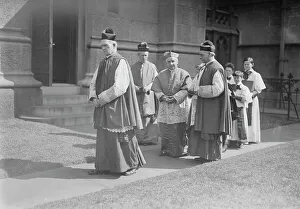 Irish American Prints: Cardinal Farley, 9/29/14, 1914. Creator: Bain News Service