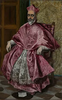 Dominico Gallery: Cardinal Fernando Niño de Guevara (1541-1609), ca. 1600. Creator: El Greco