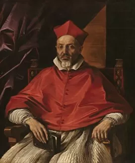 Cardinal Collection: Cardinal Francesco Cennini, 1625. Creator: Guercino
