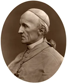 Lock Prints: Cardinal Henry Edward Manning, Archbishop of Westminster, 1876. Artist: Lock & Whitfield