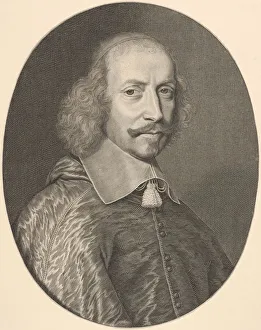 Nanteuil Robert Prints: Cardinal Jules Mazarin, 1655. Creator: Robert Nanteuil