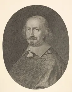 Nanteuil Robert Prints: Cardinal Jules Mazarin, ca. 1652. Creator: Robert Nanteuil