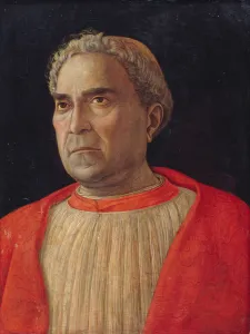 Cardinal Lodovico Trevisano, ca 1459. Artist: Mantegna, Andrea (1431-1506) Cardinal Lodovico Trevisano, ca 1459. Artist: Mantegna, Andrea (1431-1506)
