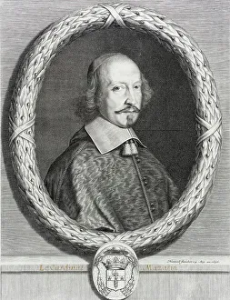 Cardinal Mazarin, 1656. Creator: Robert Nanteuil