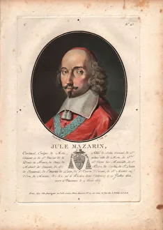 Mazarini Prints: Cardinal Mazarin, 1790