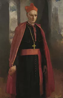 Images Dated 6th July 2021: Cardinal Mercier, 1919. Creator: Cecilia Beaux
