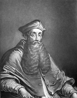 Counter Reformation Prints: Cardinal Reginald Pole; Natus 1500, 1815. Creator: Robert Dunkarton