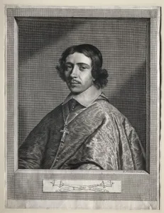 Robert Nanteuil Prints: Cardinal de Retz, 1650. Creator: Robert Nanteuil (French, 1623-1678)