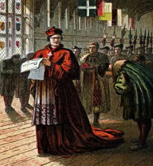 Cardinal Wolsey, (c1850)