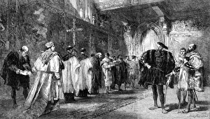 Gilbert Sir John Prints: Cardinal Wolsey and the Duke of Buckingham
