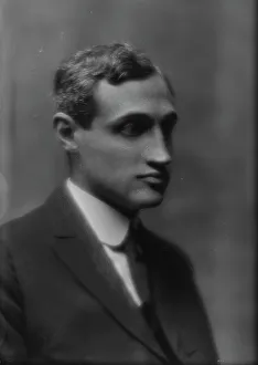 Cardozo, M.H. Jr. portrait photograph, 1913. Creator: Arnold Genthe