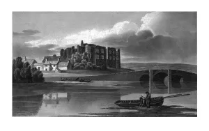 Carew Castle, Pembrokeshire, c1817. Creator: Unknown Carew Castle, Pembrokeshire, c1817. Creator: Unknown
