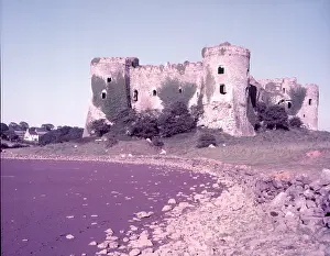 Norman Prints: Carew Castle, Pembrokeshire, c1955. Creator: Arthur Charles Kirby Ware