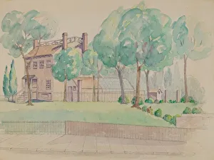 Cook Gladys Prints: Cargle Estate, c. 1936. Creator: Gladys Cook