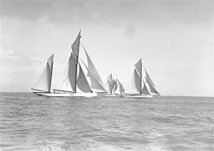 Cariad Gallery: Cariad, Betty & Meteor, 1911. Creator: Kirk & Sons of Cowes