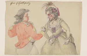 Caricature, 1750-1850. Creator: Anon
