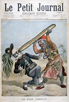 Abyssinian Gallery: Caricature of Francesco Crispi, Italian politician, 1896. Artist: Henri Meyer