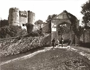 Carisbrooke Castle Gallery: Carisbrooke Castle, Isle of Wight, 1894. Creator: Unknown