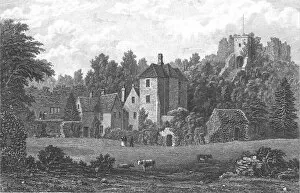 Carisbrooke Castle Gallery: Carisbrooke Castle, Newport, Isle of Wight, early 19th century. Artist: George Brannon