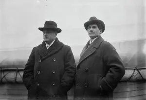 Coats Prints: Carl Jorn and Adam Didur, between c1910 and c1915. Creator: Bain News Service