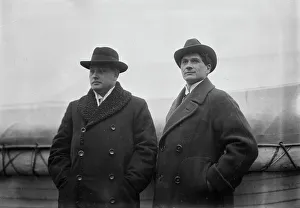 Bass Prints: Carl Jorn and Adam Didur, between c1910 and c1915. Creator: Bain News Service