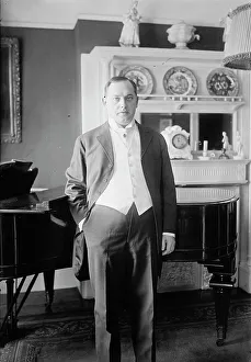 Chimneypiece Prints: Carl Jorn, between c1915 and c1920. Creator: Bain News Service