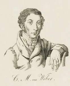 Weber Prints: Carl Maria von Weber (1786-1826), after 1821. Creator: Anonymous