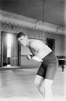 Heavyweight Prints: Carl Morris, 1913. Creator: Bain News Service