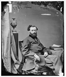 Journalist Gallery: Carl Schurz of Missouri, between 1865 and 1880. Creator: Unknown